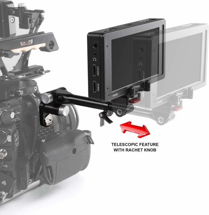 Produktbild Shape Teleskopischer Push Button Magic Arm Kit mit Delta Mini Platte (Stativadapter)