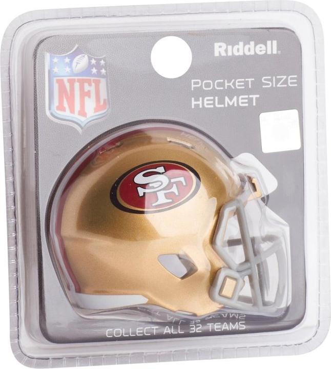 Produktbild Riddell Speed Pocket Football Helm NFL San Francisco 49Ers
