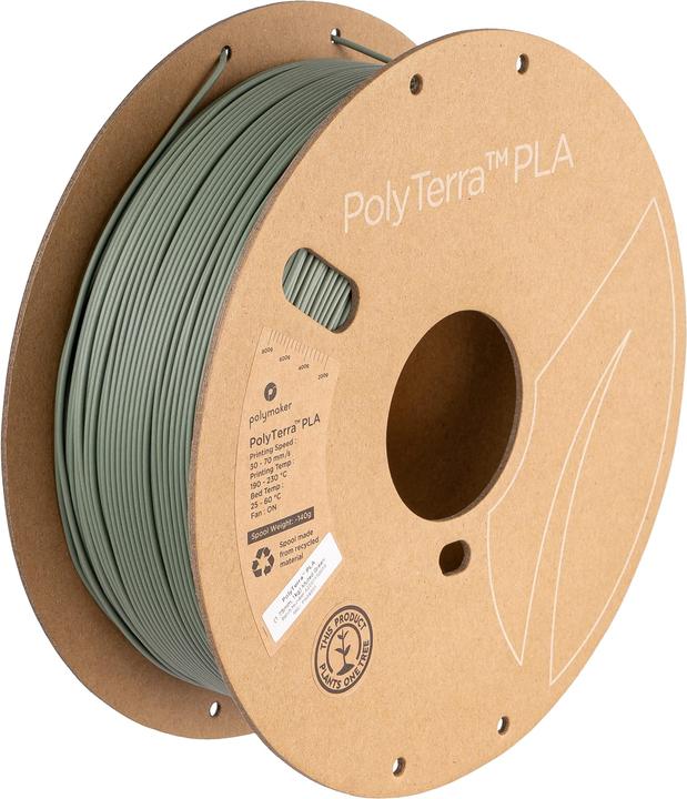 Produktbild Polymaker PolyTerra PLA (PLA, 1.75 mm, Grün)