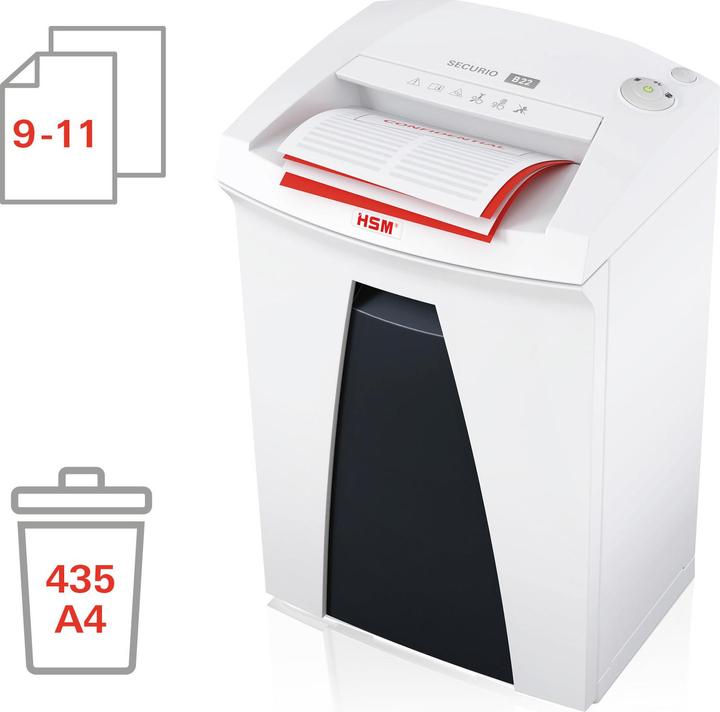 Produktbild HSM SECURIO B22 - Aktenvernichter (Partikelschnitt)
