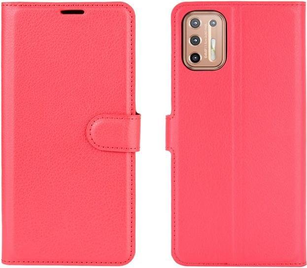 Produktbild MU Classic Litchi Leder Bookcover Series (Motorola Moto G9 Plus)
