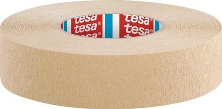 Actual product image tesa Crepe tape krepp® 4319 heavily creped light brown length 50 m width 38 mm (38 mm)