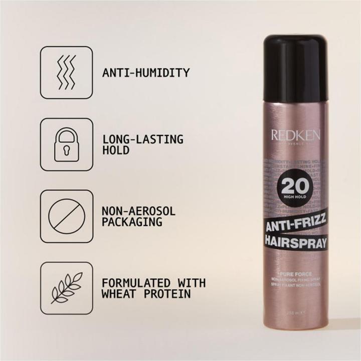 Actual product image Redken Anti-Frizz Hairspray (250 ml)
