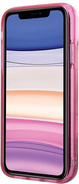 Produktbild Karl Lagerfeld KLHCN61LNKHCP iPhone 11/ XR różowy/pink hardcase Glitter Karl Head (Apple iPhone 11)