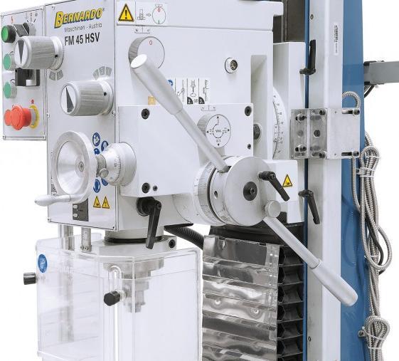 Actual product image Bernardo Cantina Bernardo - Bohr- und Fräsmaschine FM 45 HSV inkl. 3-Achs-Digitalanzeige montiert
