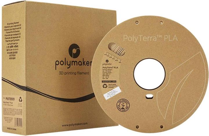 Actual product image Polymaker Polyterra (PLA, 1.75 mm, 1000 g, Brown)
