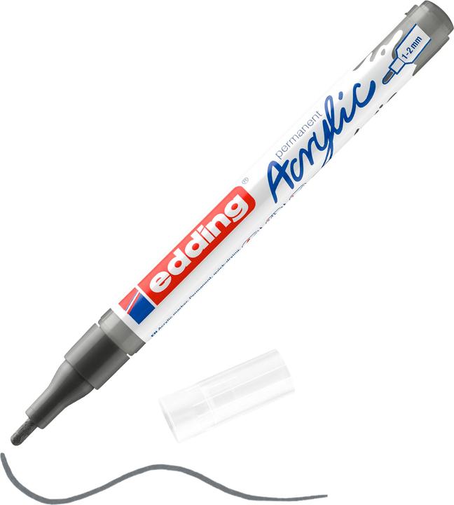 Produktbild Edding Acrylmarker 5300 Fein (Anthrazit, 2 mm, 1 x)