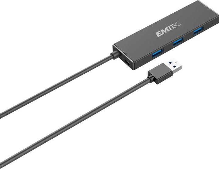 Actual product image Emtec T620A (USB-A, 4 Ports)