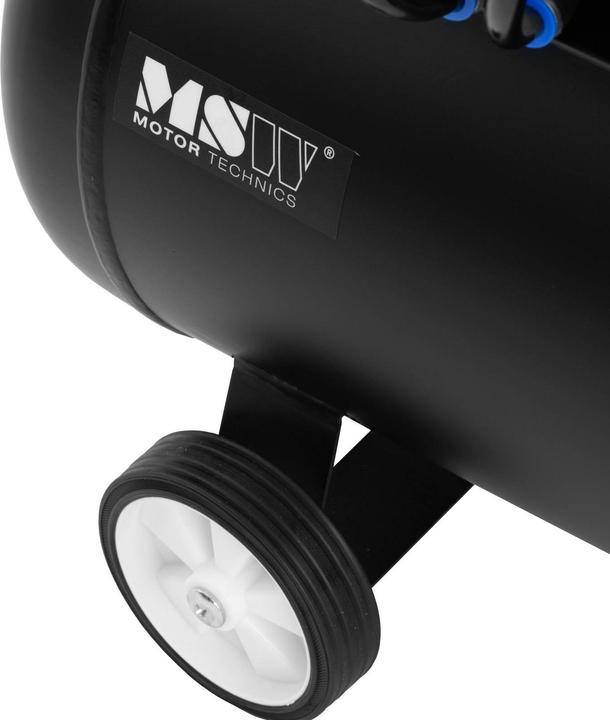 Produktbild MSW Kompressor ölfrei 3 - 12 bar 50 L 3000 W Druckluft-Kompressor Luftkompressor (12 Bar, 50 l)