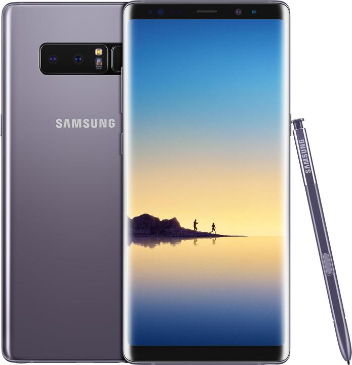Samsung Galaxy Note8 (128 GB, Grigio Orchidea, 6.30", Doppia SIM Ibrida, 12 Mpx, 4G)