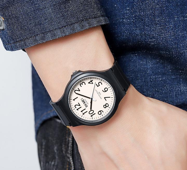 Actual product image Skmei 2108BKWT-AC Herrenuhr + BOX