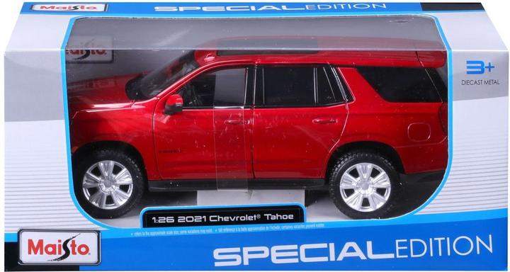 Immagine prodotto Maisto Chevrolet Tahoe 2021 1/24 rosso