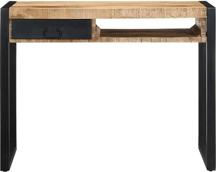 Immagine prodotto VidaXL Scrivania 100x50x75 cm Scrivania in legno massello grezzo di mango Scrivania da lavoro (100 x 50 x 75 cm)