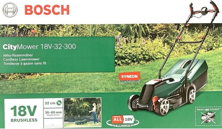 Produktbild Bosch Home & Garden CityMower 18V-32-300 (Akkubetrieb)