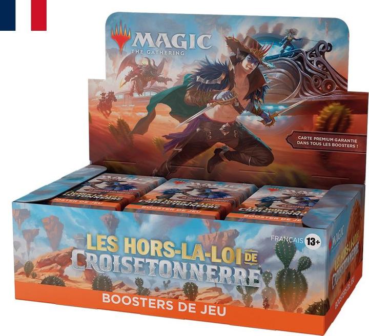 Actual product image Magic the Gathering Les hors-la-loi de Croisetonnerre présentoir boosters de jeu (36) *FRANCAIS* (French, Booster Pack)
