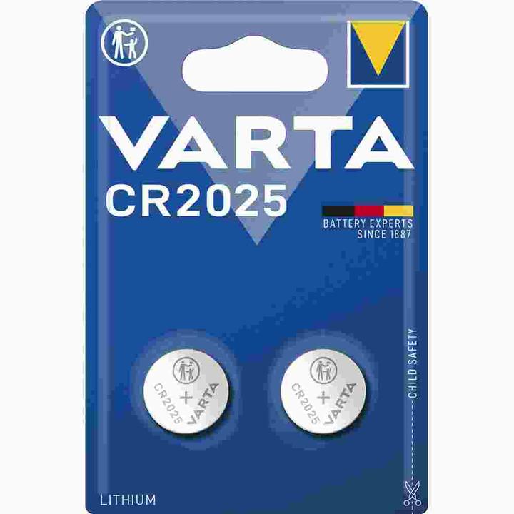 Actual product image Varta Electronics CR2025 (2 pcs., CR2025, 165 mAh)