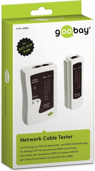 Produktbild Goobay Netzwerk Kabeltester