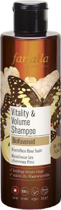 Farfalla Vitality & Volume Shampoo Flasche 200 ml (200 ml, Flüssiges Shampoo)