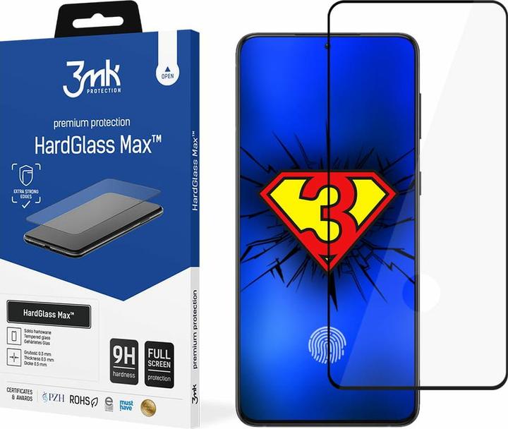 Image du produit 3MK Protection d'écran Hardglass Max (1 pièce(s), Samsung Galaxy S21 5G)