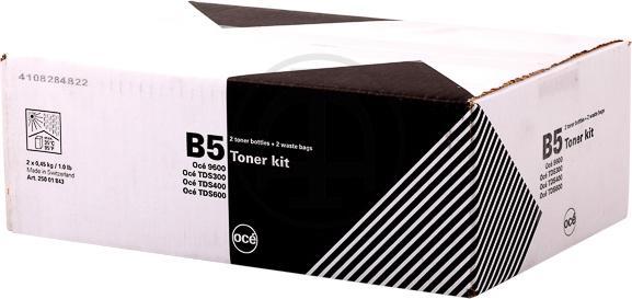 Produktbild Canon 1070066545B5 Toner schwarz + Resttonerbehälter 450 Gramm VE=2 Schwarz OCE 9600 (BK)