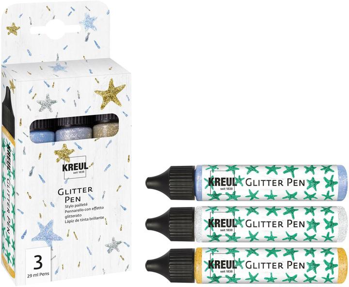 Produktbild Kreul Glitter Pen (Silber, Gold, 29 ml)