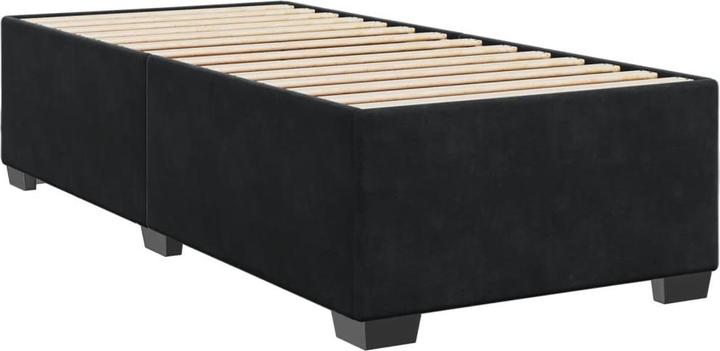 Immagine prodotto VidaXL Bo x letto a molle con materasso 90 x 190 cm in velluto (90 x 190 cm, 90 x 190 cm)
