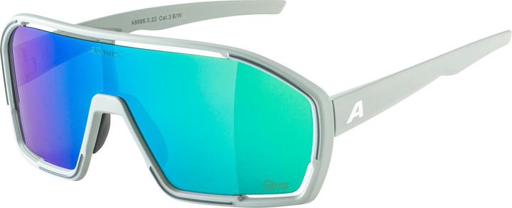 Actual product image ALPINA SPORTS Bonfire Q-Lite (Smoke-grey matt, Green)
