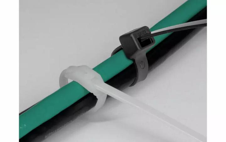 Immagine prodotto Delock Fascetta con testa piatta L 280 x L 7,6 mm 100 pz. (Fascette in plastica, 280 mm, 100 pz.)