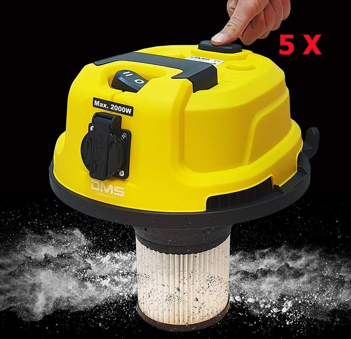 Produktbild DMS Industriestaubsauger Blau
