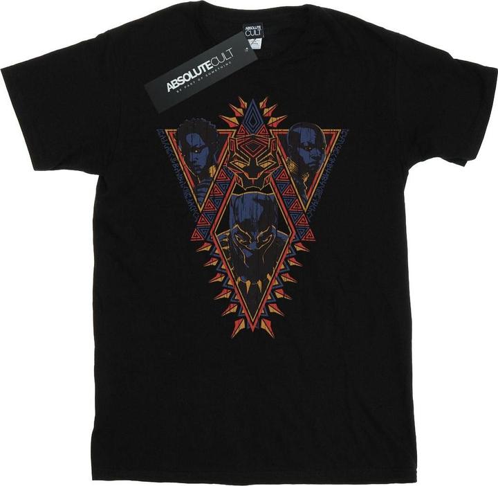 Black Panther Tribal Heads TShirt