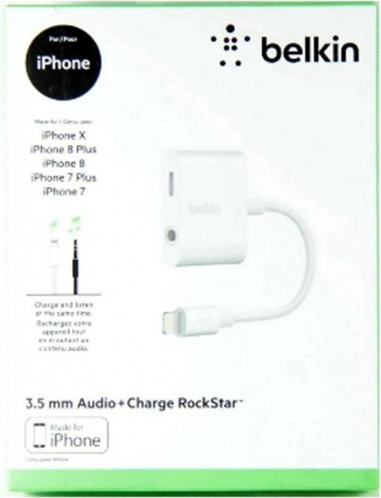 Actual product image Belkin RockStar (Lightning, 3.5mm jack)