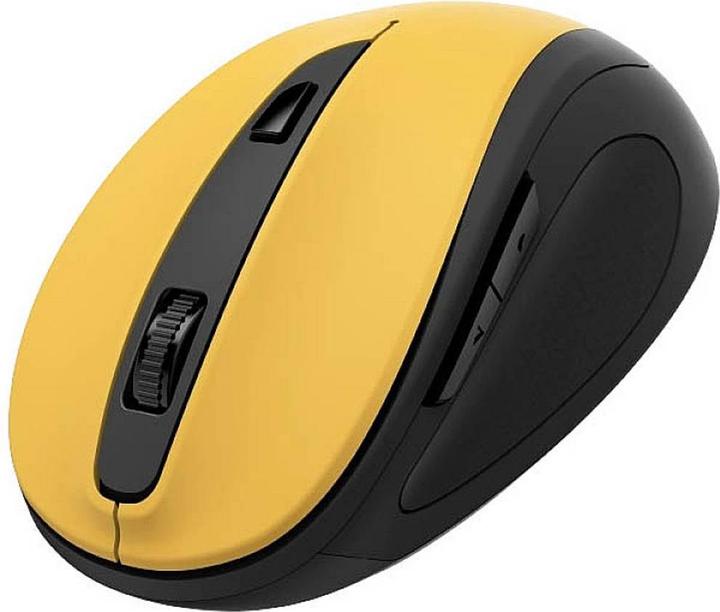 Produktbild Hama Wireless 6-Tasten Maus MW-400 V2 Signalgelb (Kabellos)