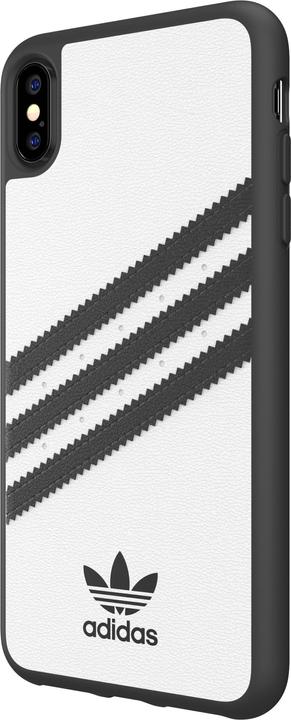 Produktbild adidas PU Moulded Case weiss/schwarz (Apple iPhone XS Max)