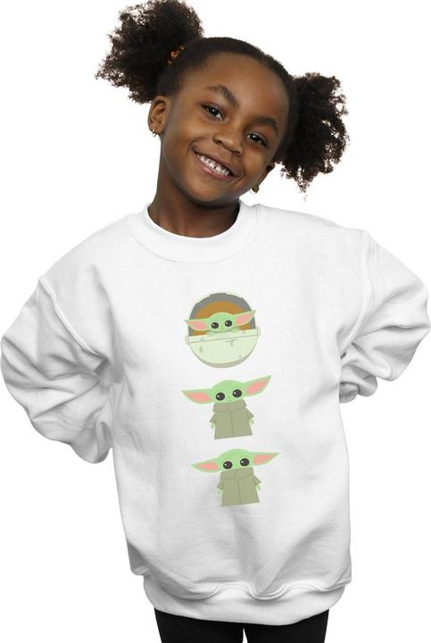 Produktbild Star Wars The Mandalorian The Child Posing Sweatshirt Mädchen (140, 146)