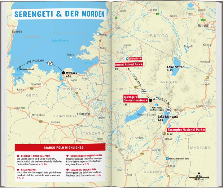 Produktbild Reiseführer Tansania, Sansibar (Deutsch, Julia Amberger, Marc Engelhardt, 2024)