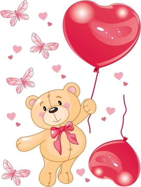 Trenddeko Ours avec ballon