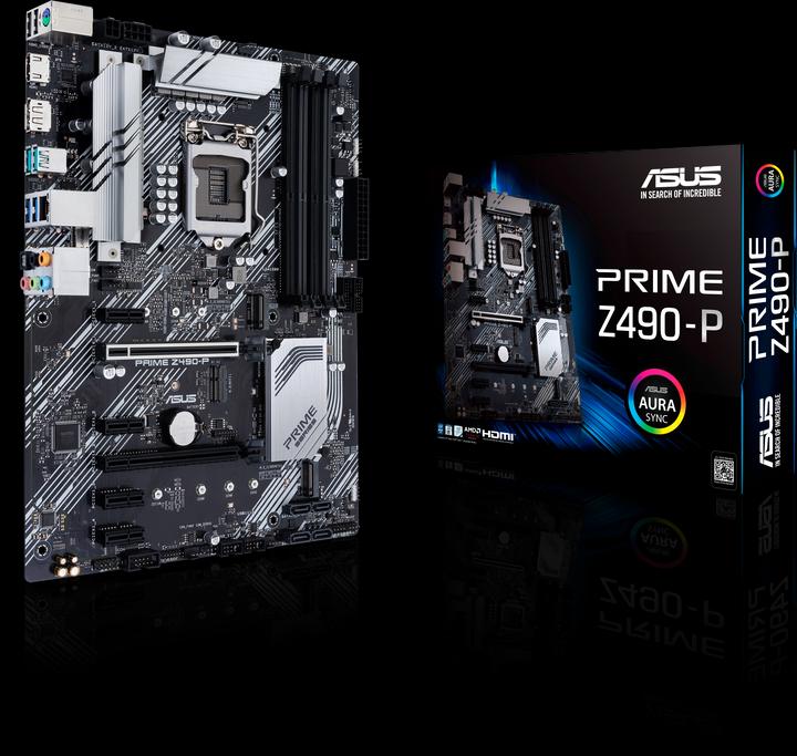 ASUS PRIME Z490-P (LGA 1200, Intel Z490, ATX)