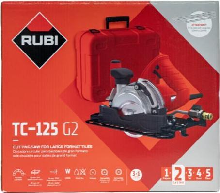 Actual product image Rubi SAW CIRCULAR KIT TC-125 G2 1250W