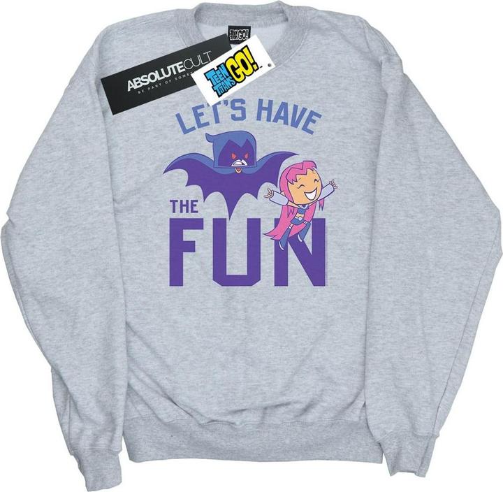 Image du produit - Sweat TEEN TITANS GO LET'S HAVE THE FUN - Fille (140, 146)