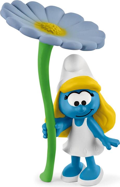 Schleich Schtroumpfette avec une fleur