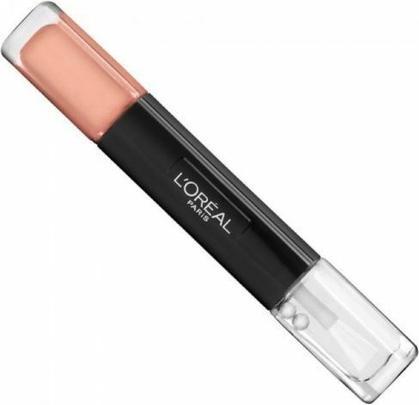 Actual product image L'Oréal Paris L'Oreal Infallible Gel Effect Nail Polish and Top Coat Duo Stay Nude 001