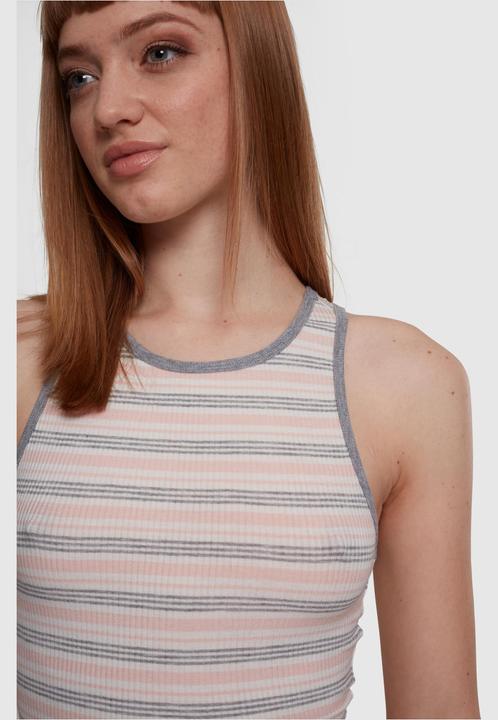 Produktbild Urban Classics Ladies Rib Stripe Cropped Top (XS)