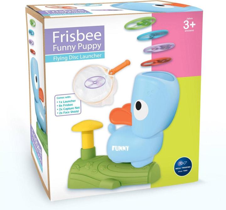 Actual product image Totally Tech Frisbee Funny Puppy