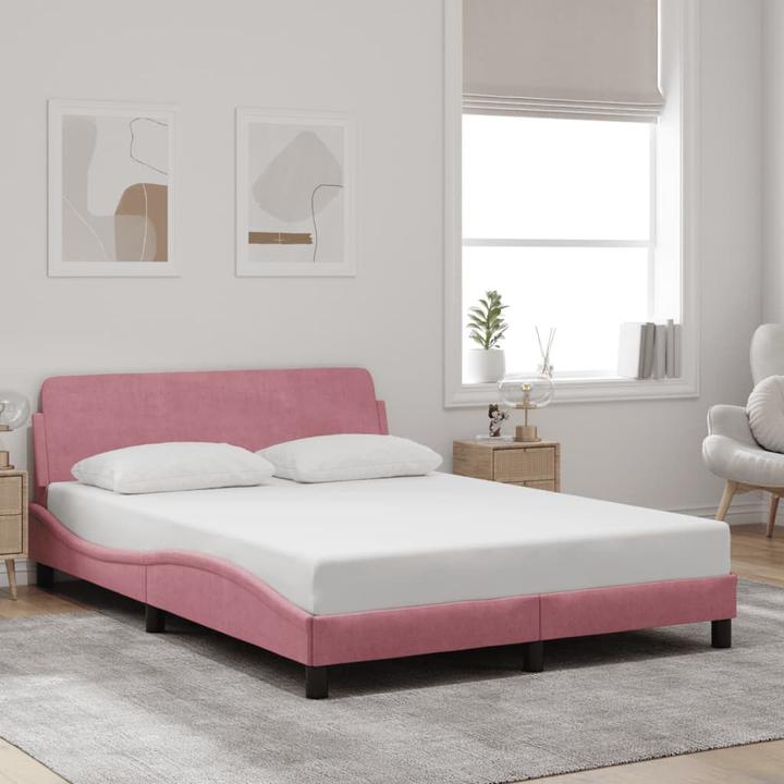 Immagine prodotto VidaXL Struttura letto con testiera in velluto (120 x 200 cm)