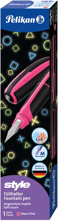 Actual product image Pelikan STYLE - Fountain pen (Pink, Black, 1 x)