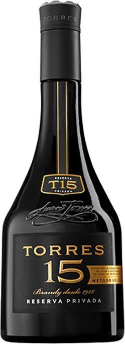 Actual product image Torres 15 Reserva Privada Spanish brandy