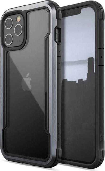 Immagine prodotto Puro X-Doria Raptic Shield per iPhone 12 Pro Max in alluminio (test di caduta da 3 m) (Juodas) (Apple iPhone 12 Pro Max)