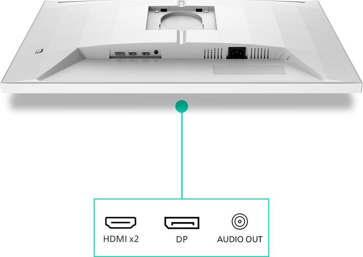 Actual product image Philips MMD 2N3501PA/00 Fast IPS Monitor,,, Speakers, höhenverstellbar, 2x HDMI, DP (2560 x 1440 pixels, 27")