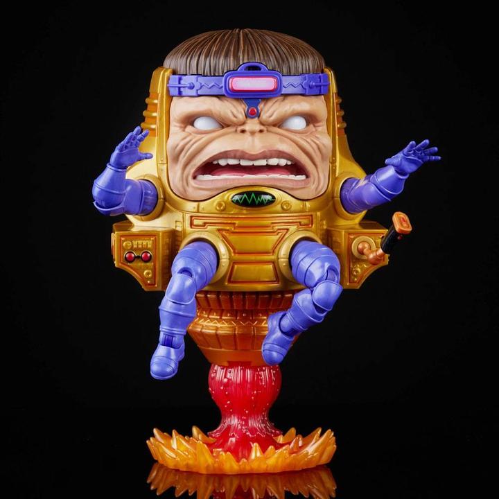 Actual product image Hasbro Marvel Legends Series Avengers 15 cm tall M.O.D.O.K. figure and 4 accessories for fans aged 4 and up
