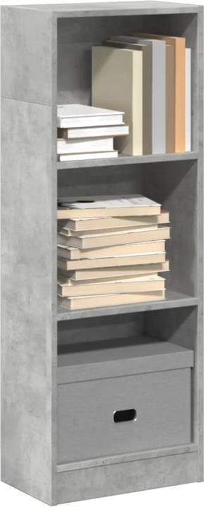 Image du produit VidaXL Bücherregal Bücherschrank Standregal Büroregal Betongrau Holzwerkstoff (40 x 24 x 109 cm)